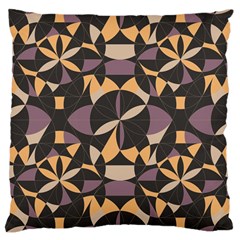 Abstract Pattern Geometric Backgrounds   Large Cushion Case (one Side) by Eskimos