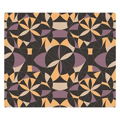 Abstract Pattern Geometric Backgrounds   Double Sided Flano Blanket (small)  by Eskimos