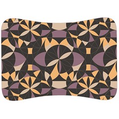 Abstract Pattern Geometric Backgrounds   Velour Seat Head Rest Cushion by Eskimos