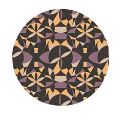 Abstract Pattern Geometric Backgrounds   Mini Round Pill Box (pack Of 5) by Eskimos