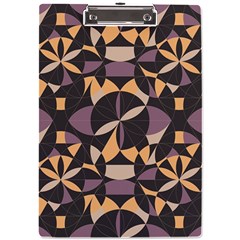 Abstract Pattern Geometric Backgrounds   A4 Clipboard by Eskimos