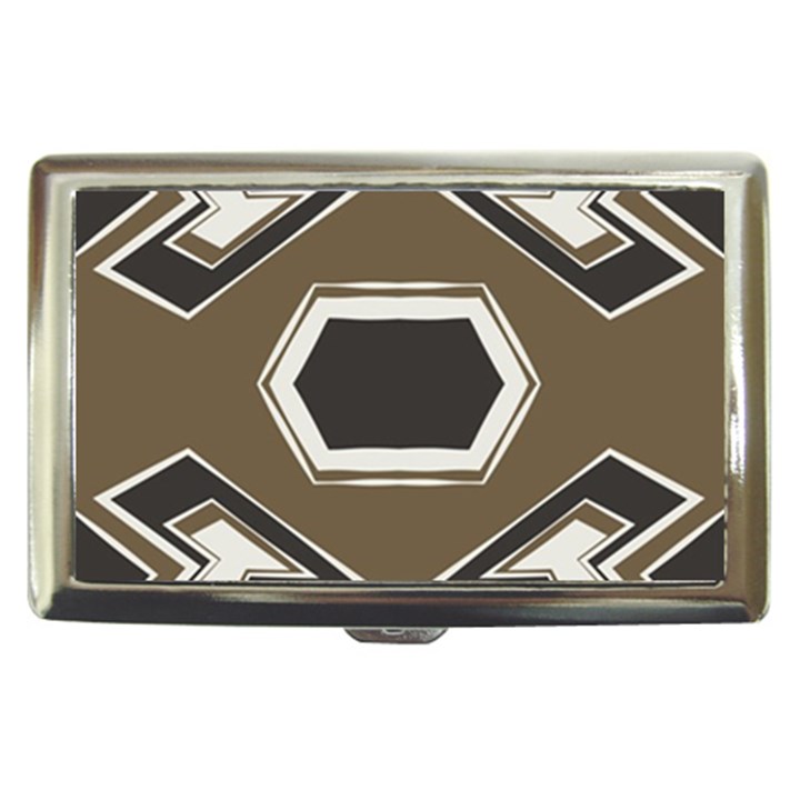 Abstract pattern geometric backgrounds   Cigarette Money Case