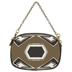 Abstract Pattern Geometric Backgrounds   Chain Purse (two Sides) by Eskimos