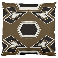 Abstract Pattern Geometric Backgrounds   Standard Flano Cushion Case (one Side) by Eskimos