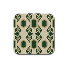 Abstract pattern geometric backgrounds   Rubber Square Coaster (4 pack)