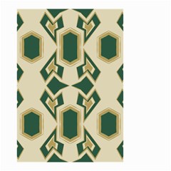 Abstract pattern geometric backgrounds   Small Garden Flag (Two Sides)