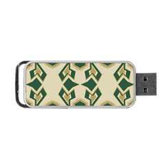 Abstract pattern geometric backgrounds   Portable USB Flash (Two Sides)