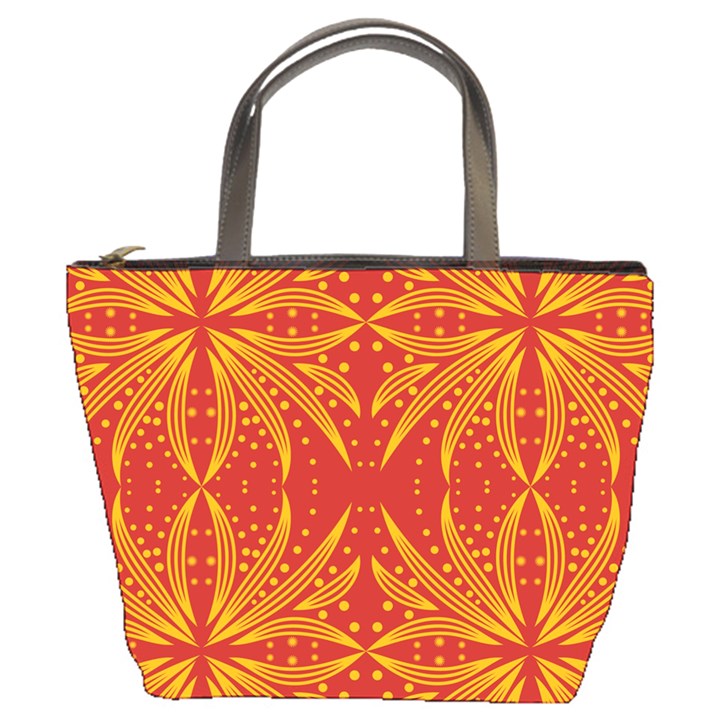 Abstract pattern geometric backgrounds   Bucket Bag