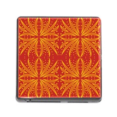 Abstract Pattern Geometric Backgrounds   Memory Card Reader (square 5 Slot) by Eskimos