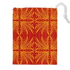 Abstract Pattern Geometric Backgrounds   Drawstring Pouch (5xl) by Eskimos