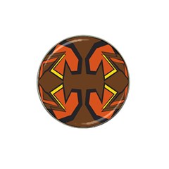 Abstract pattern geometric backgrounds   Hat Clip Ball Marker