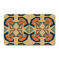 Abstract Pattern Geometric Backgrounds   Magnet (rectangular) by Eskimos