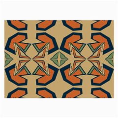 Abstract Pattern Geometric Backgrounds   Large Glasses Cloth by Eskimos