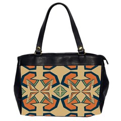 Abstract Pattern Geometric Backgrounds   Oversize Office Handbag (2 Sides) by Eskimos