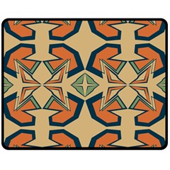 Abstract Pattern Geometric Backgrounds   Fleece Blanket (medium)  by Eskimos