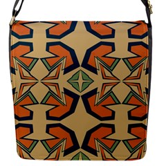 Abstract Pattern Geometric Backgrounds   Flap Closure Messenger Bag (s) by Eskimos