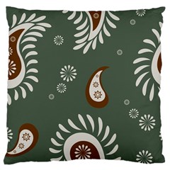 Floral Pattern Paisley Style Paisley Print  Doodle Background Standard Flano Cushion Case (one Side) by Eskimos