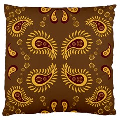 Floral Pattern Paisley Style Paisley Print  Doodle Background Standard Flano Cushion Case (one Side) by Eskimos