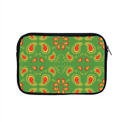 Floral Pattern Paisley Style Paisley Print  Doodle Background Apple Macbook Pro 15  Zipper Case by Eskimos