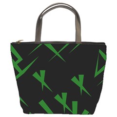 Abstract Pattern Geometric Backgrounds   Bucket Bag by Eskimos