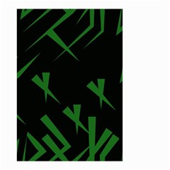 Abstract Pattern Geometric Backgrounds   Small Garden Flag (two Sides) by Eskimos