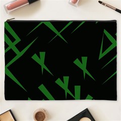 Abstract Pattern Geometric Backgrounds   Cosmetic Bag (xxxl) by Eskimos