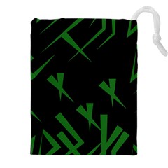 Abstract Pattern Geometric Backgrounds   Drawstring Pouch (4xl) by Eskimos