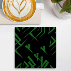 Abstract Pattern Geometric Backgrounds   Uv Print Square Tile Coaster  by Eskimos