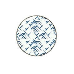 Abstract Pattern Geometric Backgrounds   Hat Clip Ball Marker (4 Pack) by Eskimos