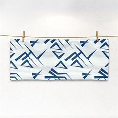 Abstract Pattern Geometric Backgrounds   Hand Towel by Eskimos