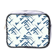 Abstract Pattern Geometric Backgrounds   Mini Toiletries Bag (one Side) by Eskimos