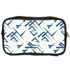 Abstract Pattern Geometric Backgrounds   Toiletries Bag (one Side) by Eskimos