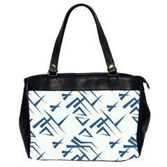 Abstract Pattern Geometric Backgrounds   Oversize Office Handbag (2 Sides) by Eskimos