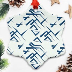 Abstract Pattern Geometric Backgrounds   Ornament (snowflake) by Eskimos