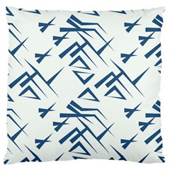 Abstract Pattern Geometric Backgrounds   Large Cushion Case (one Side) by Eskimos