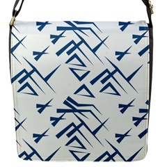 Abstract Pattern Geometric Backgrounds   Flap Closure Messenger Bag (s) by Eskimos