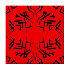 Abstract Pattern Geometric Backgrounds   Tile Coaster by Eskimos