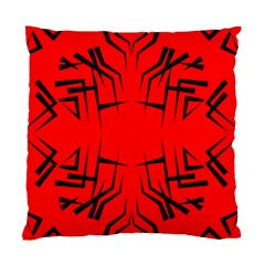 Abstract Pattern Geometric Backgrounds   Standard Cushion Case (one Side) by Eskimos