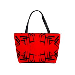 Abstract Pattern Geometric Backgrounds   Classic Shoulder Handbag by Eskimos