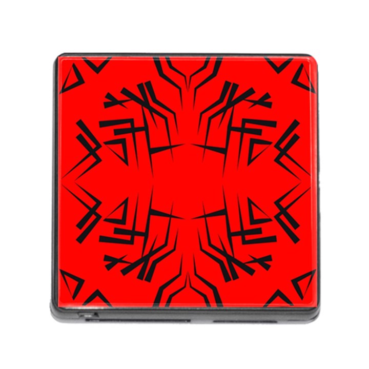 Abstract pattern geometric backgrounds   Memory Card Reader (Square 5 Slot)