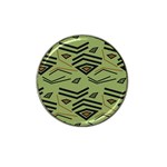 Abstract pattern geometric backgrounds   Hat Clip Ball Marker (4 pack) Front