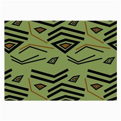 Abstract Pattern Geometric Backgrounds   Large Glasses Cloth by Eskimos