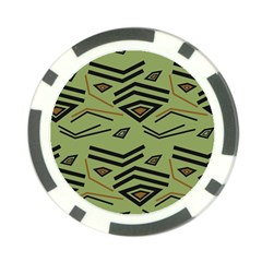 Abstract Pattern Geometric Backgrounds   Poker Chip Card Guard (10 Pack) by Eskimos