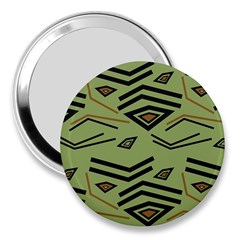 Abstract Pattern Geometric Backgrounds   3  Handbag Mirrors by Eskimos