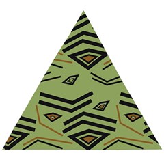 Abstract Pattern Geometric Backgrounds   Wooden Puzzle Triangle by Eskimos