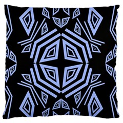 Abstract Pattern Geometric Backgrounds   Large Flano Cushion Case (two Sides) by Eskimos