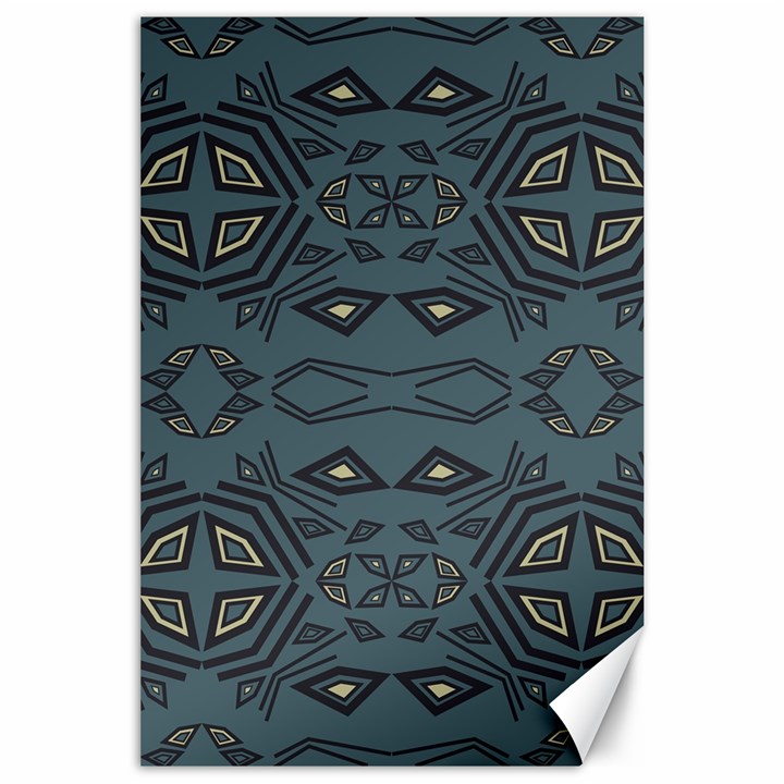 Abstract pattern geometric backgrounds   Canvas 24  x 36 