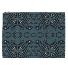 Abstract Pattern Geometric Backgrounds   Cosmetic Bag (xxl) by Eskimos