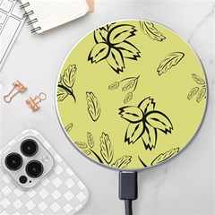 Folk Flowers Print Floral Pattern Ethnic Art Wireless Charger by Eskimos