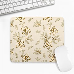 Folk Flowers Print Floral Pattern Ethnic Art Large Mousepads by Eskimos